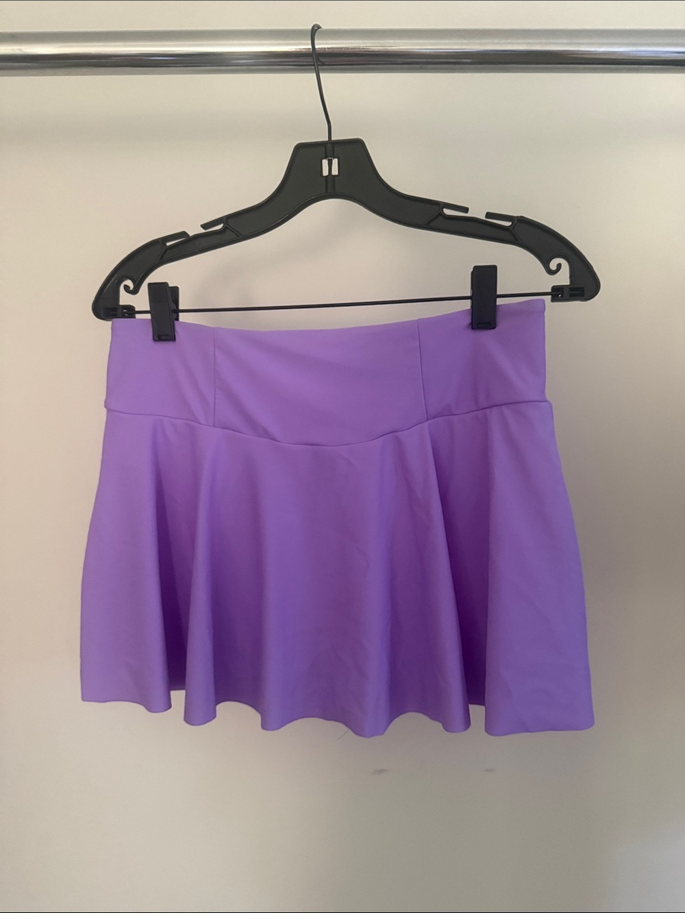 Women's Lavender Tennis Skirt with built in shorts - Flared Silhouette